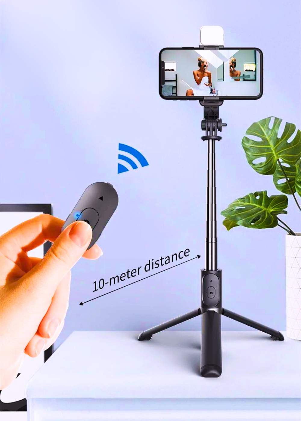 Wireless Selfie Stick Tripod