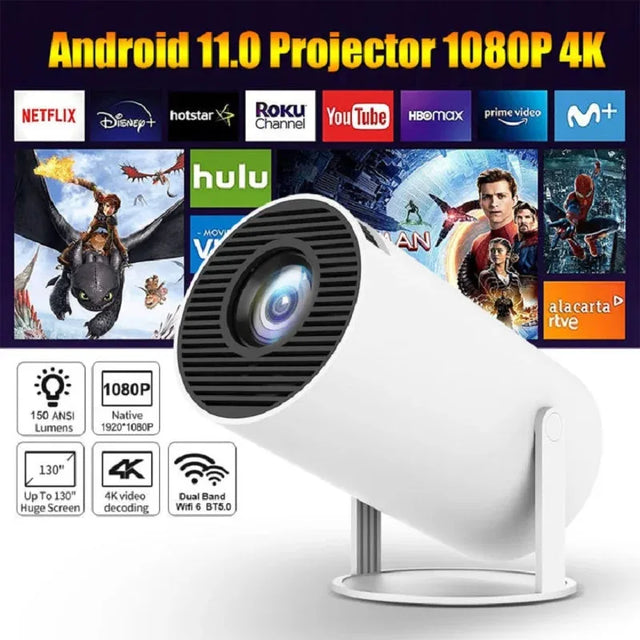 4K Mini Projector Android