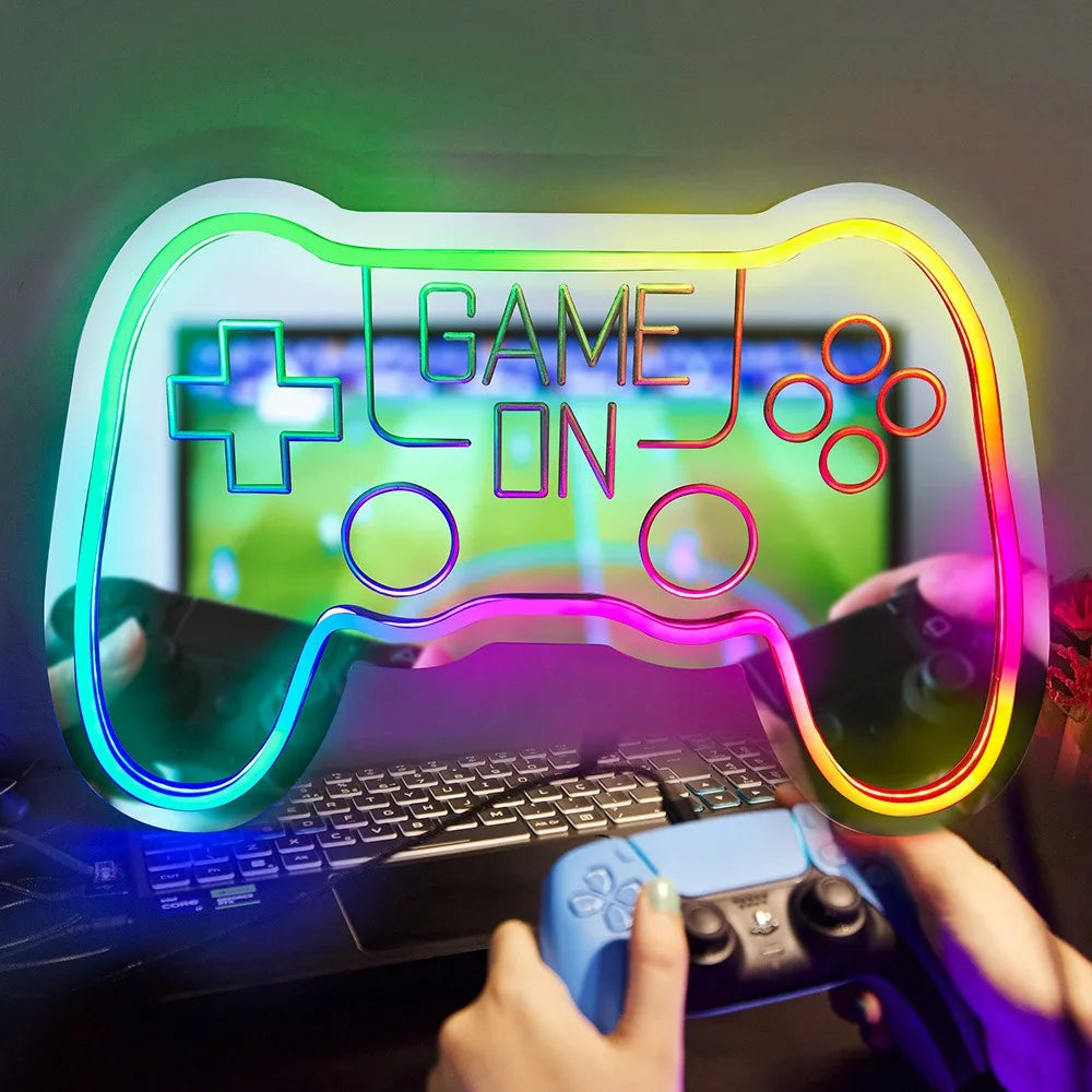 LED game neon sign