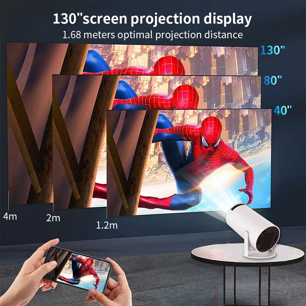 4K Mini Projector Android