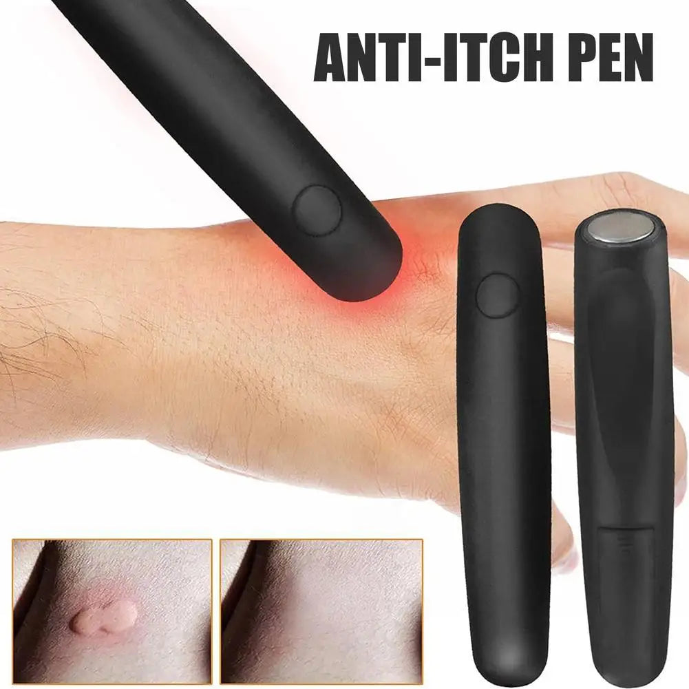 Insect bite healer, electronic anti-itch pen