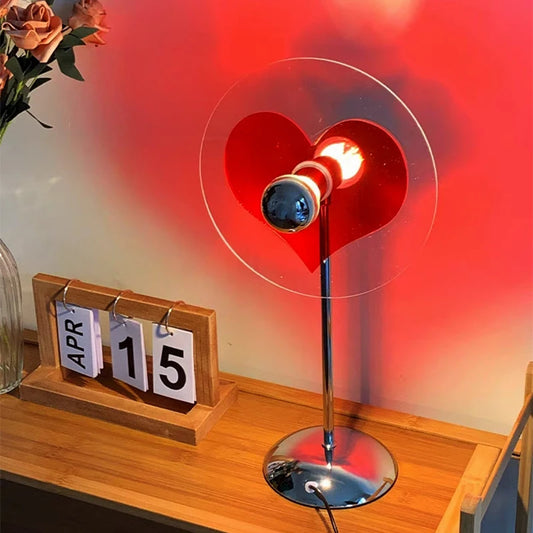 LED night lamp heart 180°