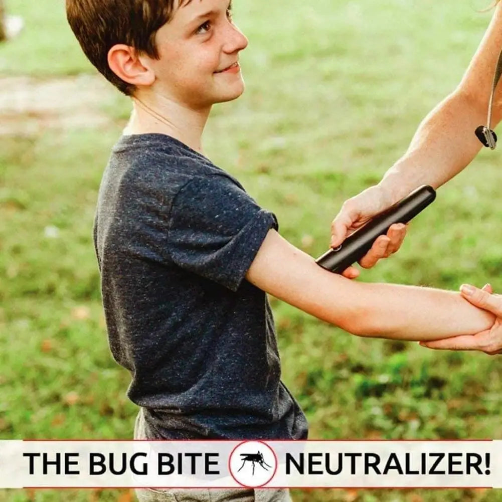 Insect bite healer, electronic anti-itch pen