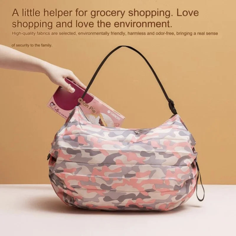 Large-capacity shopping bag, storage bag