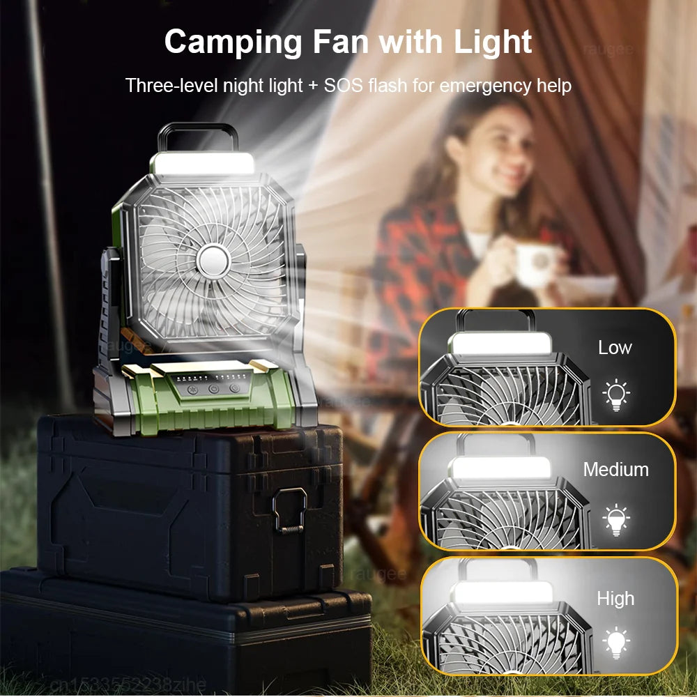 Multi-function Camping Fan