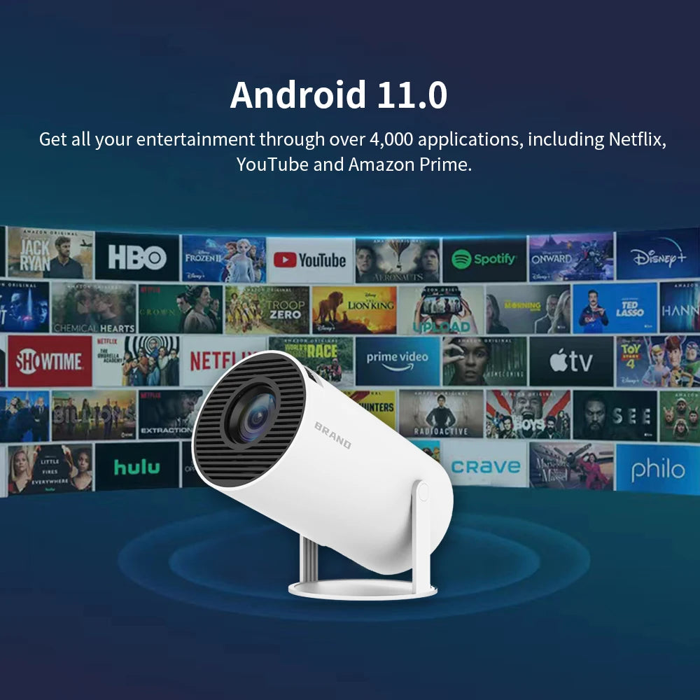 4K Mini Projector Android