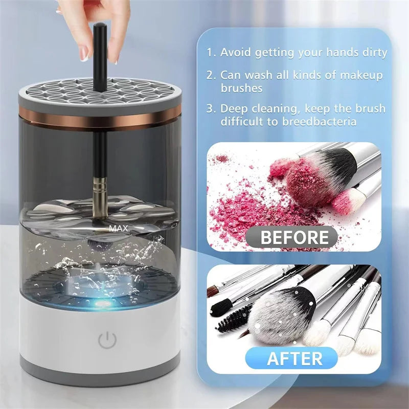 Makeup brush cleaner