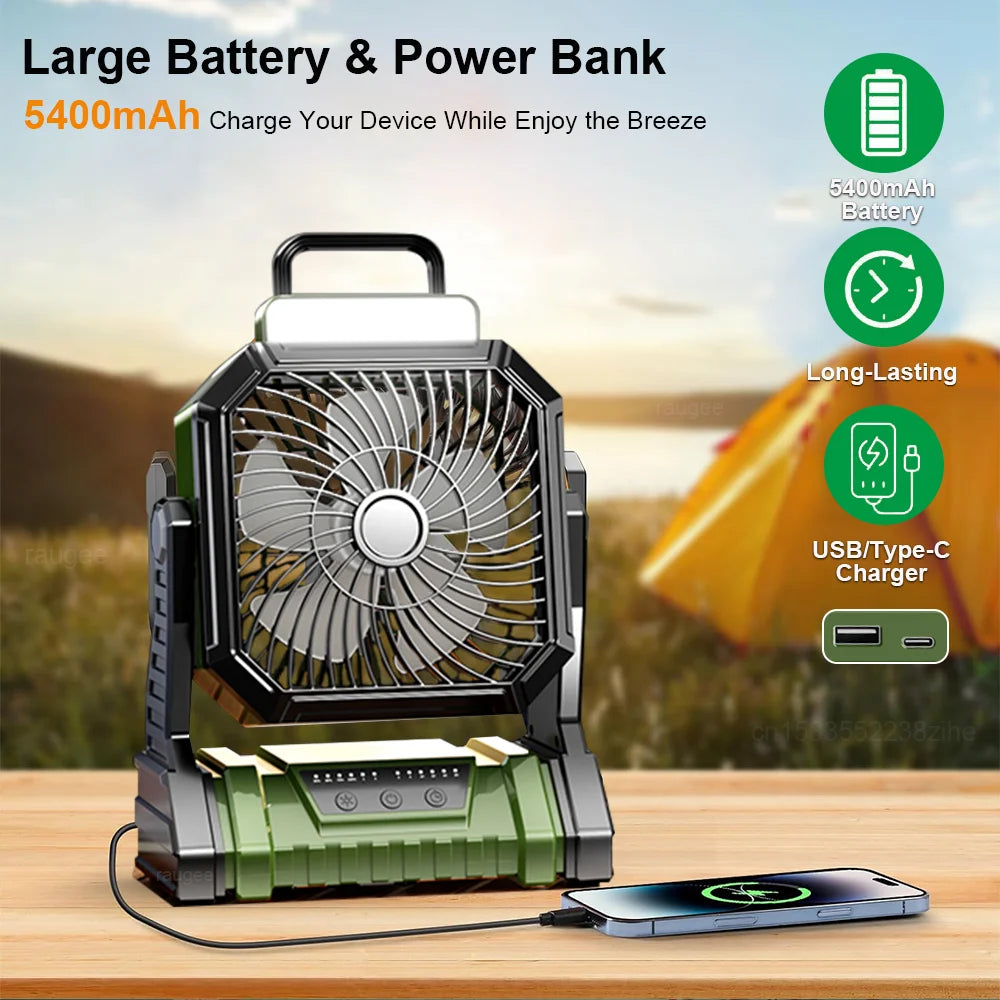 Multi-function Camping Fan